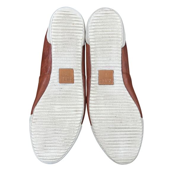 Frye Women’s Melanie Brown Leather Slip On Size US 9.5 - Picture 9 of 10